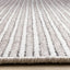 Aspen Woven Rug - Taupe & Black pile height