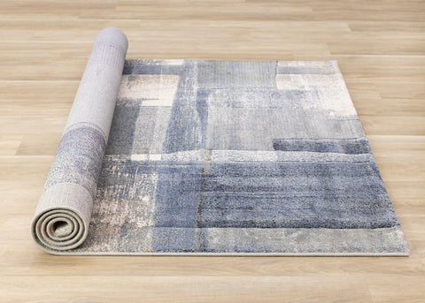 Aurora Rug - Brushstrokes roll on floor