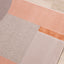  Belle Plush Rug - Pink / Grey Geometric Pattern corner