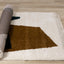 Bora Shag Rug - Staggered Shapes roll on floor