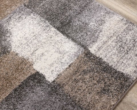 Tapis Breeze - taches gris & brun