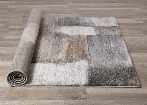 Tapis Breeze - taches gris & brun