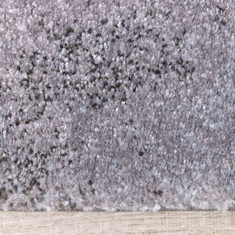 Breeze Distressed Rug - Blue Cream side detail