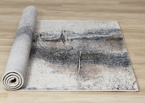 Breeze Rug - Urban Rift roll on floor