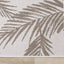 Bristol Reversible Indoor / Outdoor Rug - Feather Motif corner detail