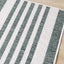 Bristol Reversible Indoor / Outdoor Rug - Stripes corner