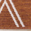 Bristol Reversible Indoor / Outdoor Rug - Rust side detail