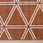 Bristol Reversible Indoor / Outdoor Rug - Rust corner