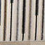 Calabar Rug - Piano Keys corner detail