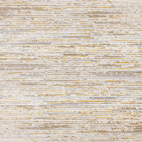 Calabar Distressed Rug - Yellow Grey sample