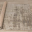 Cathedral Rug - Cream Tree Bark roll on floor