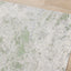 Cathedral Rug - Marble Green corner