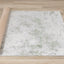 Cathedral Rug - Marble Green roll on floor