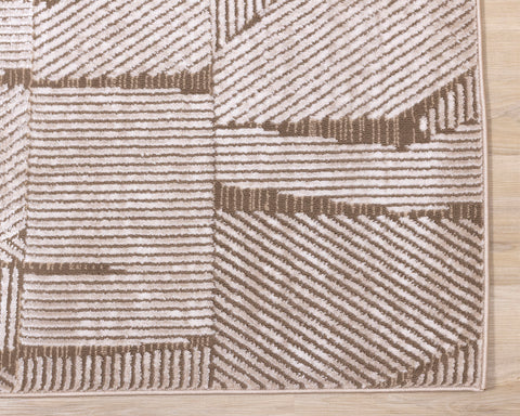 Darcy Corduroy Plush Rug corner detail