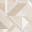 Ella Plush Rug - Cream Geometric sample 