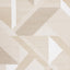 Ella Plush Rug - Cream Geometric full sample