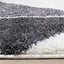 Fergus Shag Rug - Grey Triangles pile height