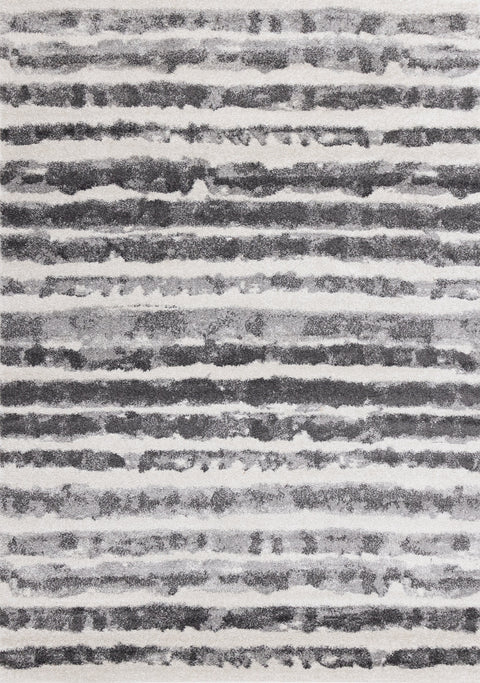 Focus Rug - Grey Marker Stripes full sample