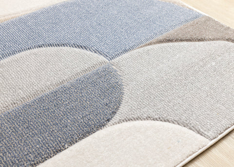 Folio Rug - Rounded Geometric corner