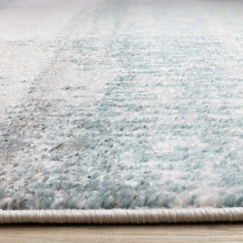 Fresco Distressed Rug - Blue Grey pile height