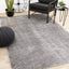 Hayden Distressed Rug - Brushstrokes in living room setting