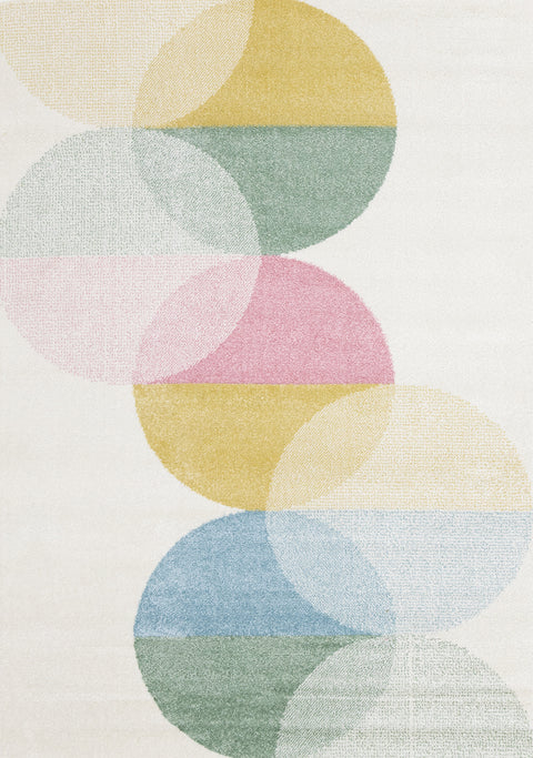 Kids Rug - Circles full sample