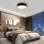 Tosca Flushmount Ceiling Lamp Black in bedroom