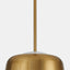 Tosca Pendant Lamp Small - Gold double diffuser detail