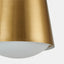 Tosca Pendant Lamp Small - Gold bottom diffuser detail