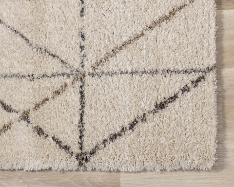 Lane Luxury Rug - Geometric corner detail