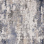 Luca Distressed Rug - Blue & Beige sample