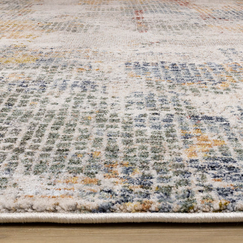 Marisa Distressed Rug - Abstract pile height