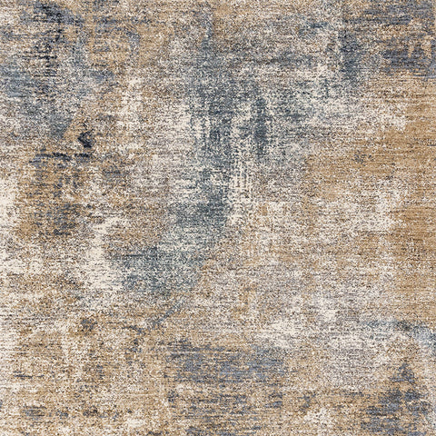 Marisa Distressed Rug - Blue Beige sample