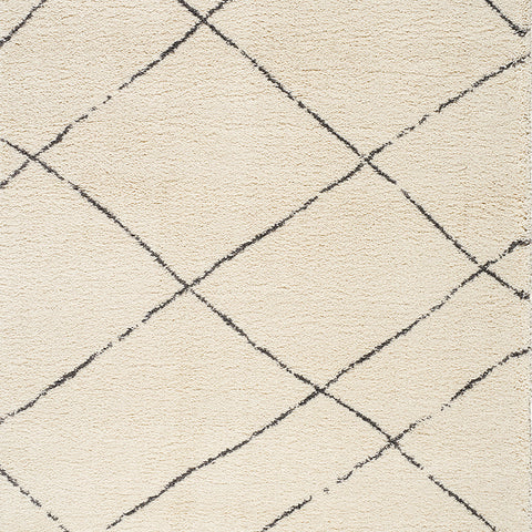 Maroq Shag Rug - Irregular Trellis sample 