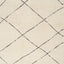 Maroq Shag Rug - Irregular Trellis full sample