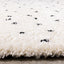  Maroq Shag Rug - Black Peas pile height