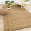 Naturals Rug - Woven Basket in living room setting