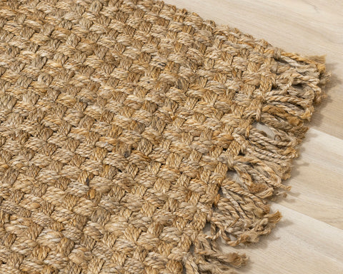 Naturals Rug - Woven Basket corner