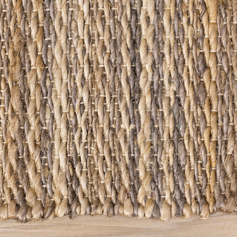 Naturals Rug - Braided Jute side detail