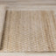 Naturals Jute Rug - Light Oak Diamond roll on floor