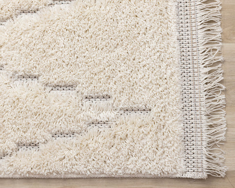 Novato Rug - Diamond corner detail