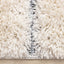 Novato Rug - Black Stripes side detail