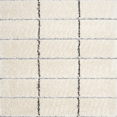 Novato Rug - Black Stripes sample 