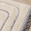 Novato Dual Texture Rug - Wavy Lines corner