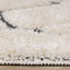 Novato Dual Texture Rug - Wavy Lines pile height