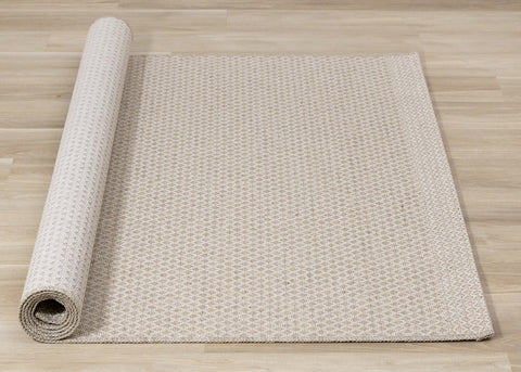  Peak Rug - Geometric Crosshatch roll on floor