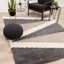 Rondo Rug - Zig Zag in living room setting