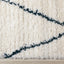 Rondo Distressed Rug - Diamonds corner detail