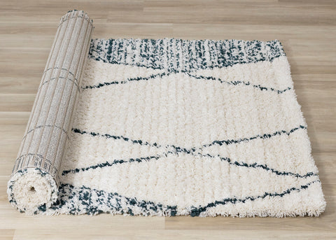 Rondo Distressed Rug - Diamonds roll on floor