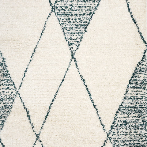 Rondo Distressed Rug - Diamonds sample